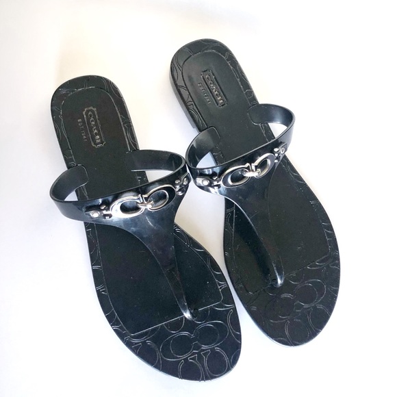 coach flip flops size 11